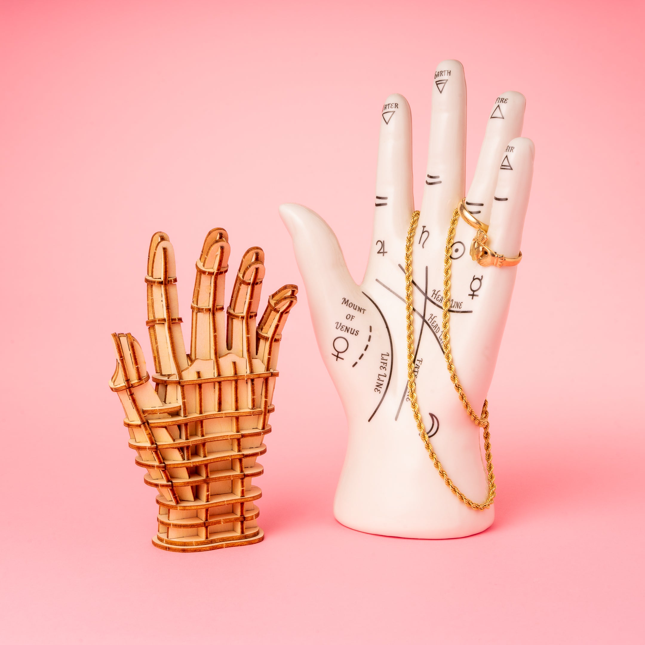 Hand Form 3D Wooden Puzzle