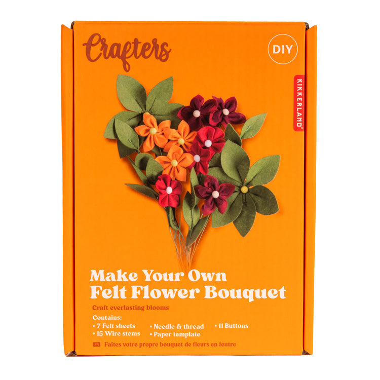 DIY Felt Flower Bouquet Kit