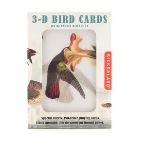 3D Bird Illustration Playing Cards