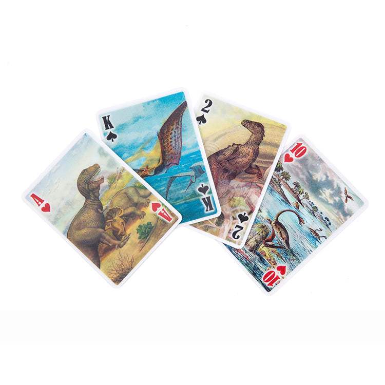 3D Dinosaur Illustration Cards
