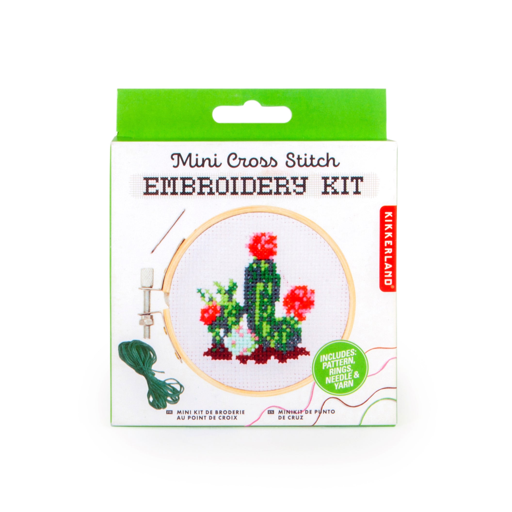 Cactus Mini Cross-Stitch Kit
