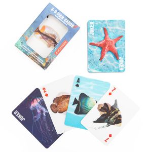 3D Fish Illustration Playing Cards