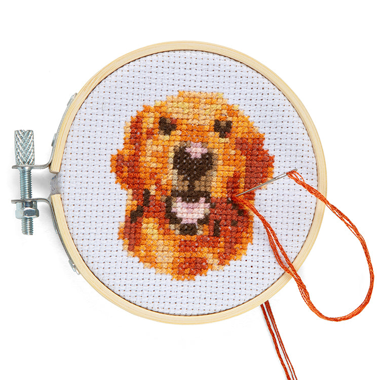 Dog Mini Cross-Stitch Kit