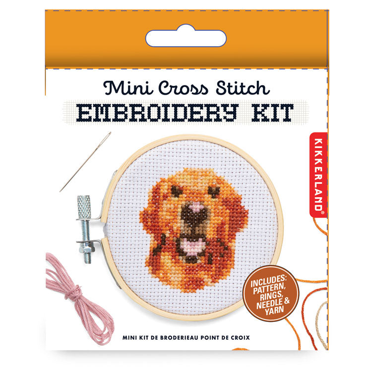 Dog Mini Cross-Stitch Kit