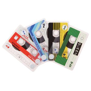 Retro Cassette Playing Cards