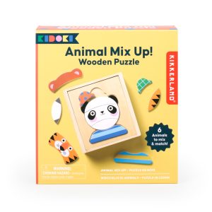 Animal Mix-Up Wooden Puzzle