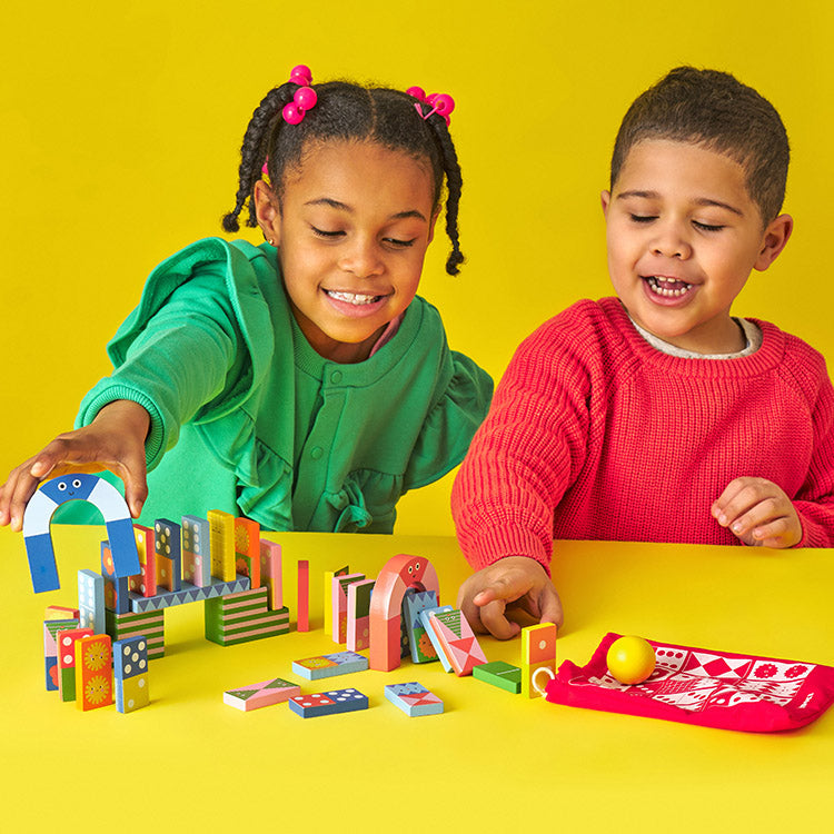 Topple Twist Domino Set